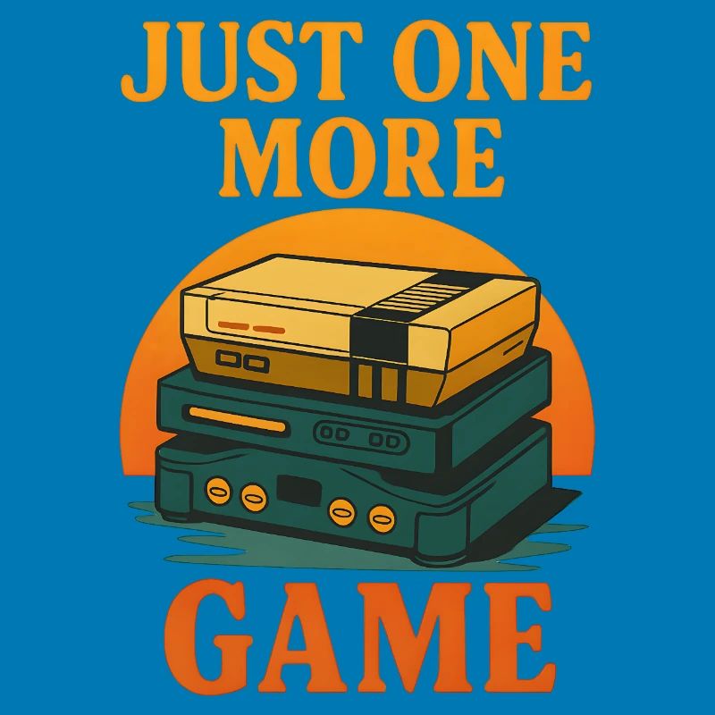 Retro Videospiel-Design mit Statement