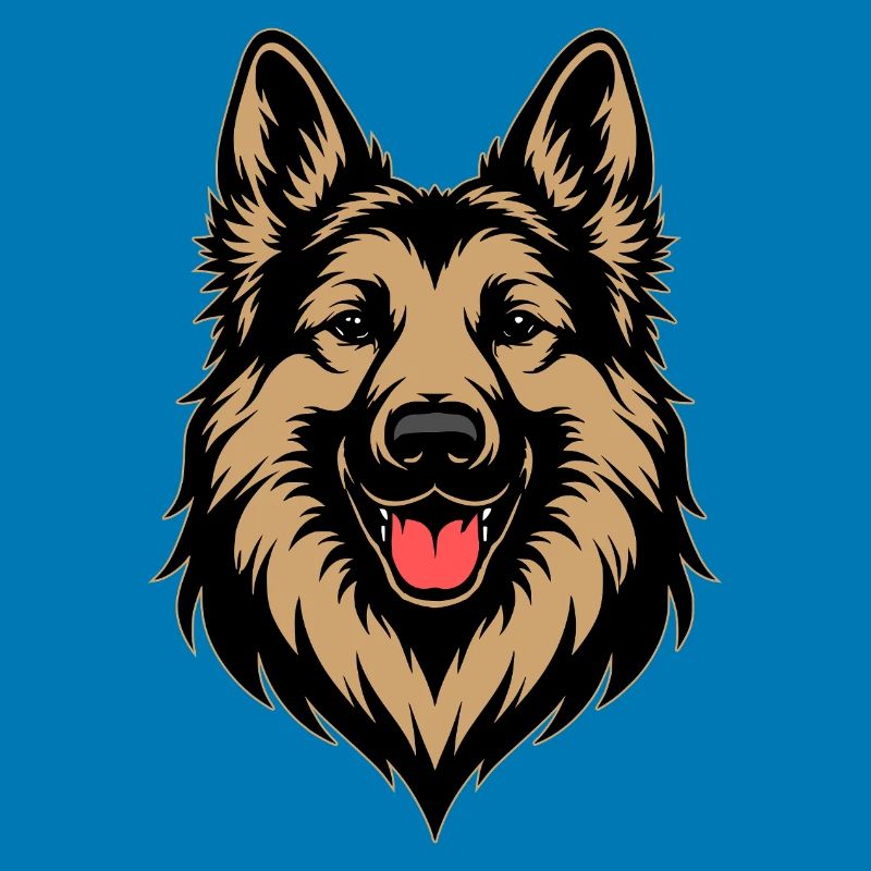 Deutscher Schäferhund Design