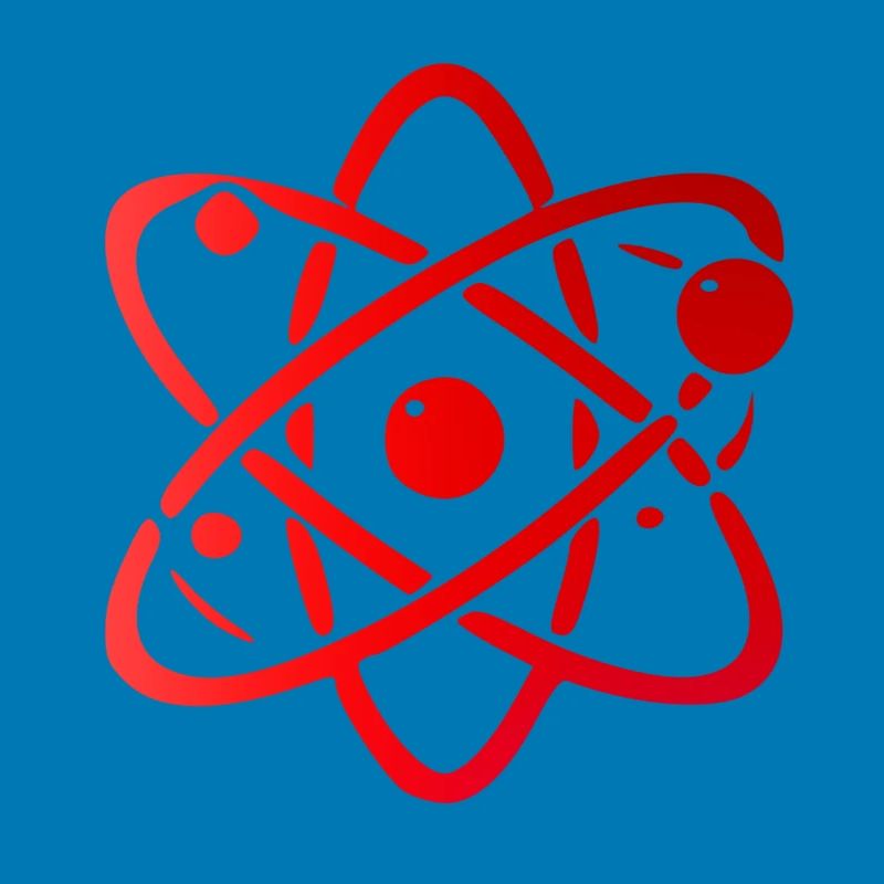Conception d’illustration de modèle atomique