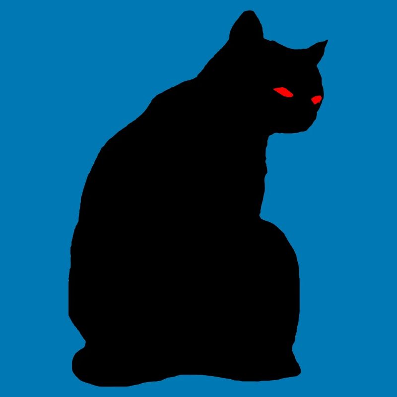 Schwarze Katze