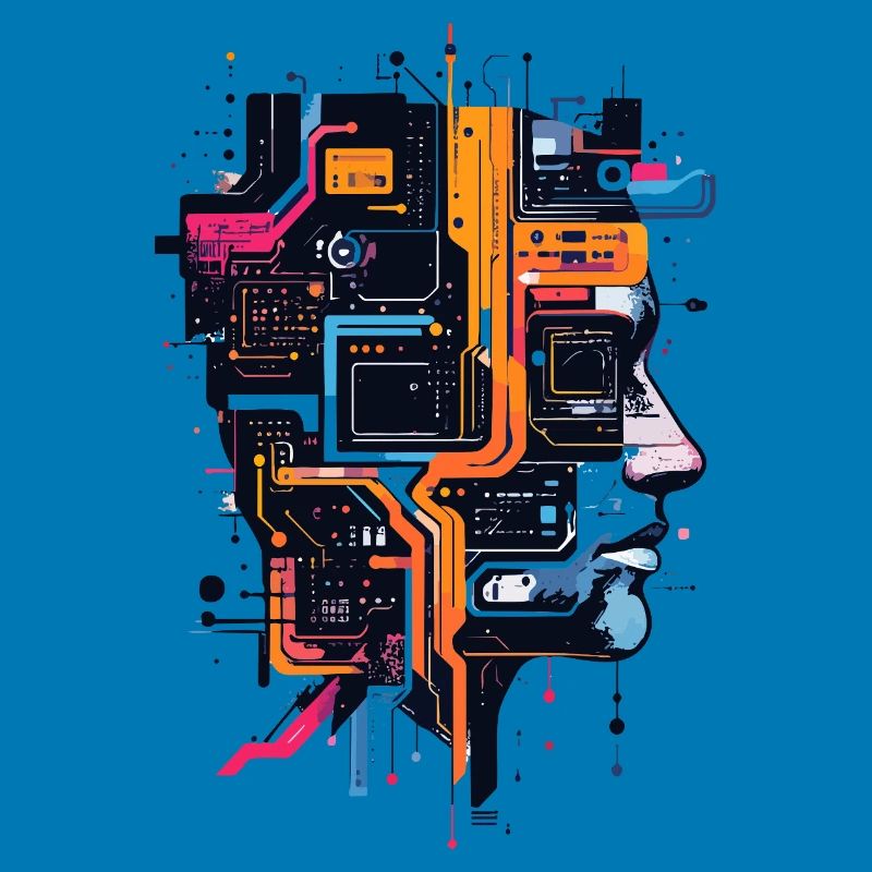 Head of Circuits Computer Board AI Head