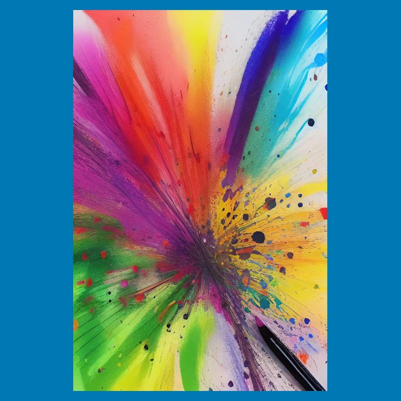 Éclaboussures de couleur