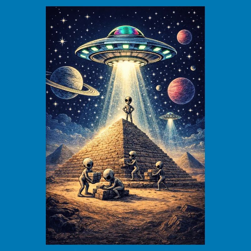 Alien Pyramid UFO