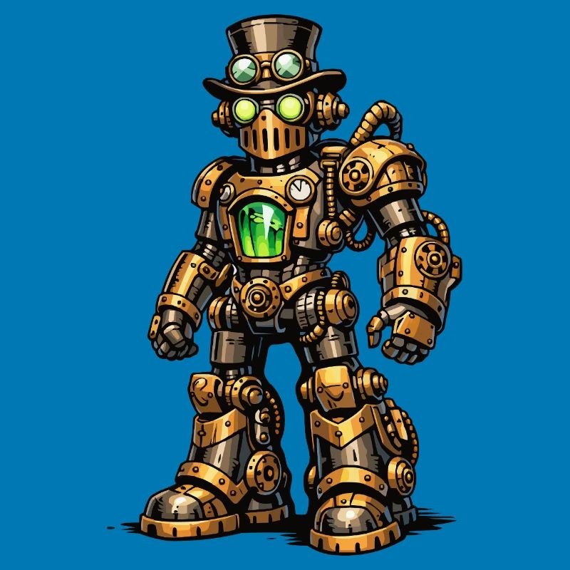 Steampunk Roboter