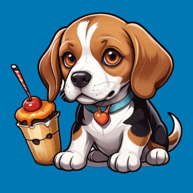 Beagle Cake Joy