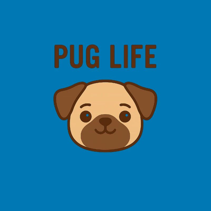 Pug Life – Mops mit Stil