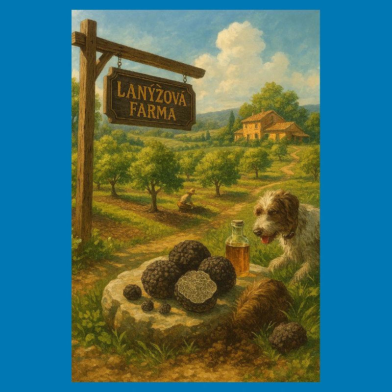 Trüffelfarm Rustikale Landschaft