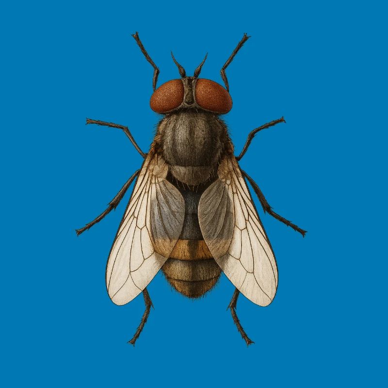 Hyperreal Fly Anatomy Tee