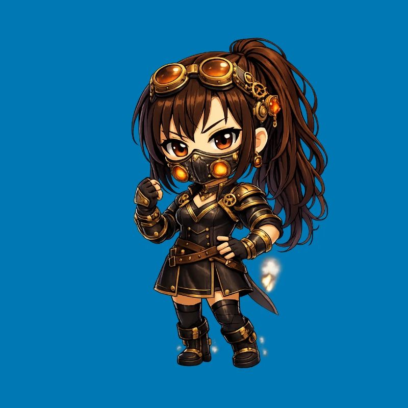Zuna Steampunk Ninja Fighter