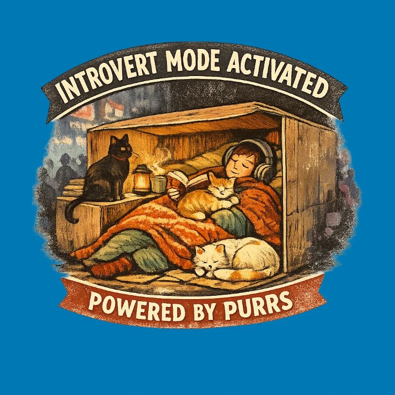 Mode introverti activé Nuit Chaleureuse pour chat
