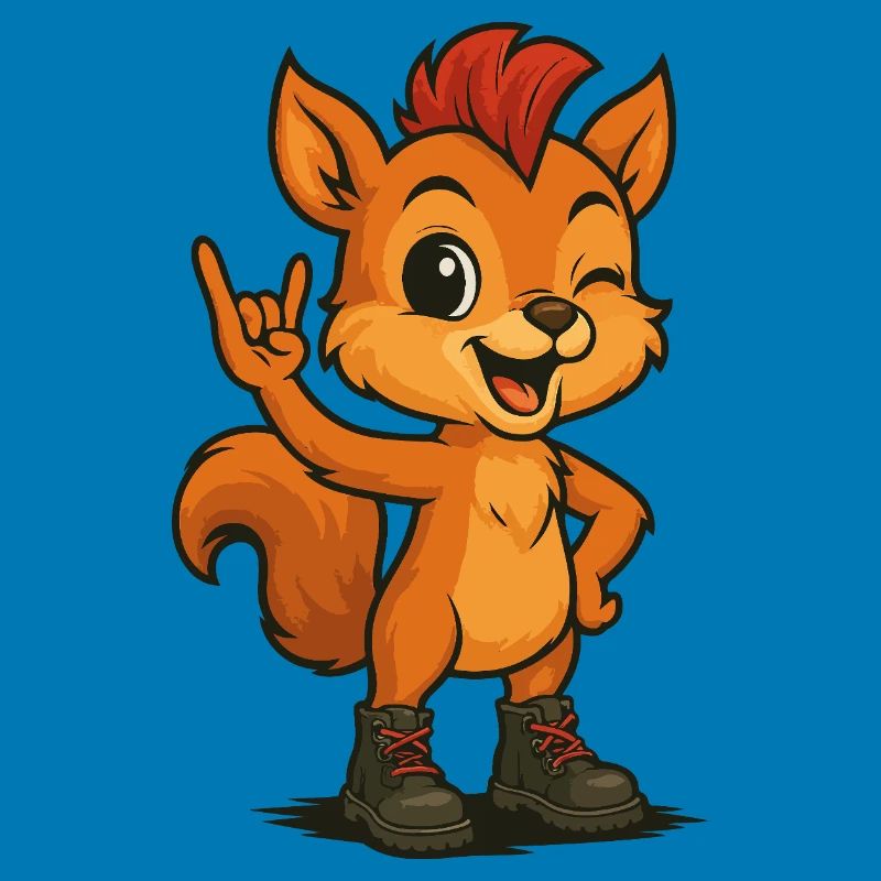 Punk Rock Squirrel