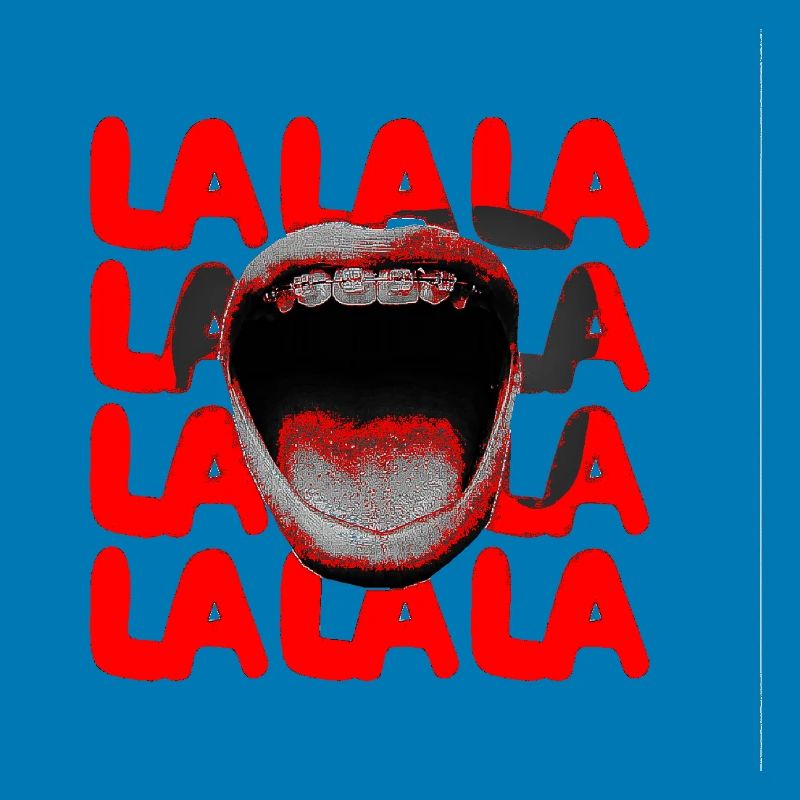 LALA Scream Typografie