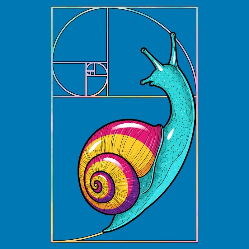 Fibonacci Spiral Snail