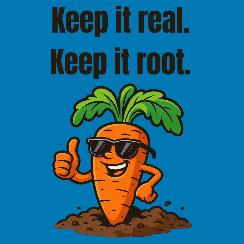 Keep it real, Keep it root – Carrot