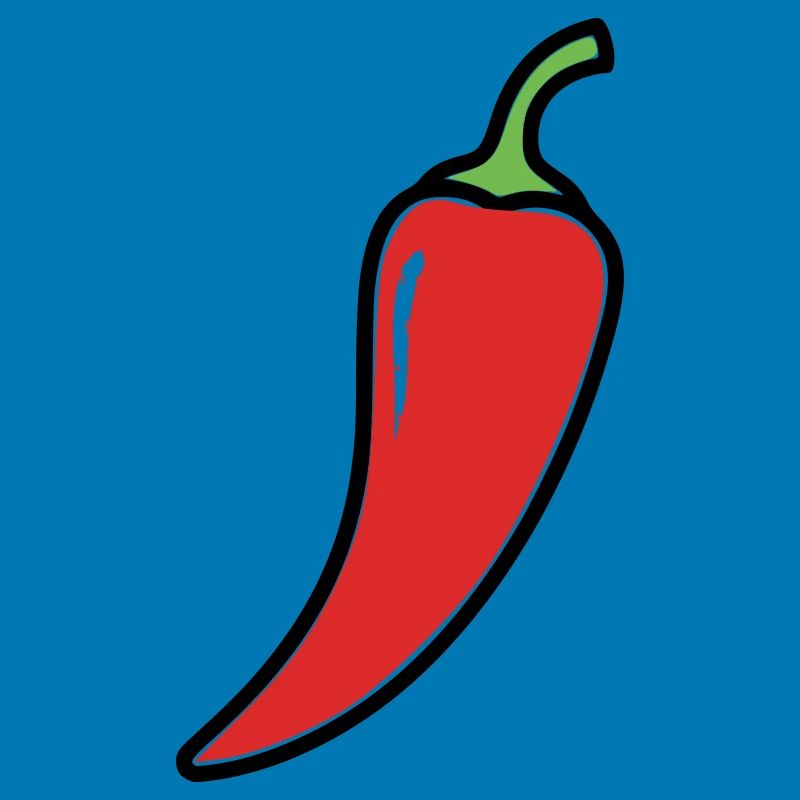 Chili Pepper Hot Comic