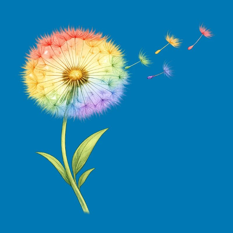 Rainbow Dandelion