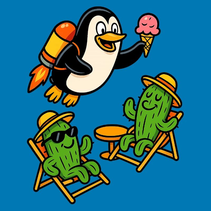 Jetpack Pinguin