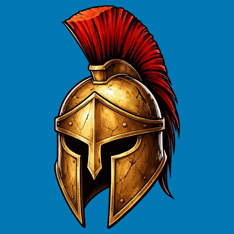 Spartanischer Ritterhelm