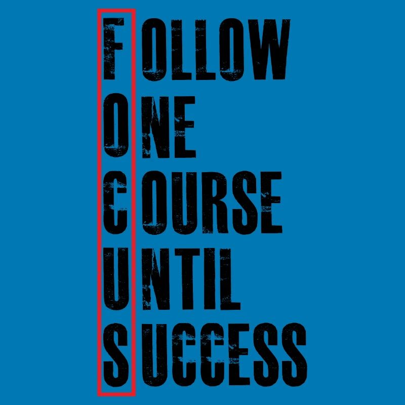 follow one course until