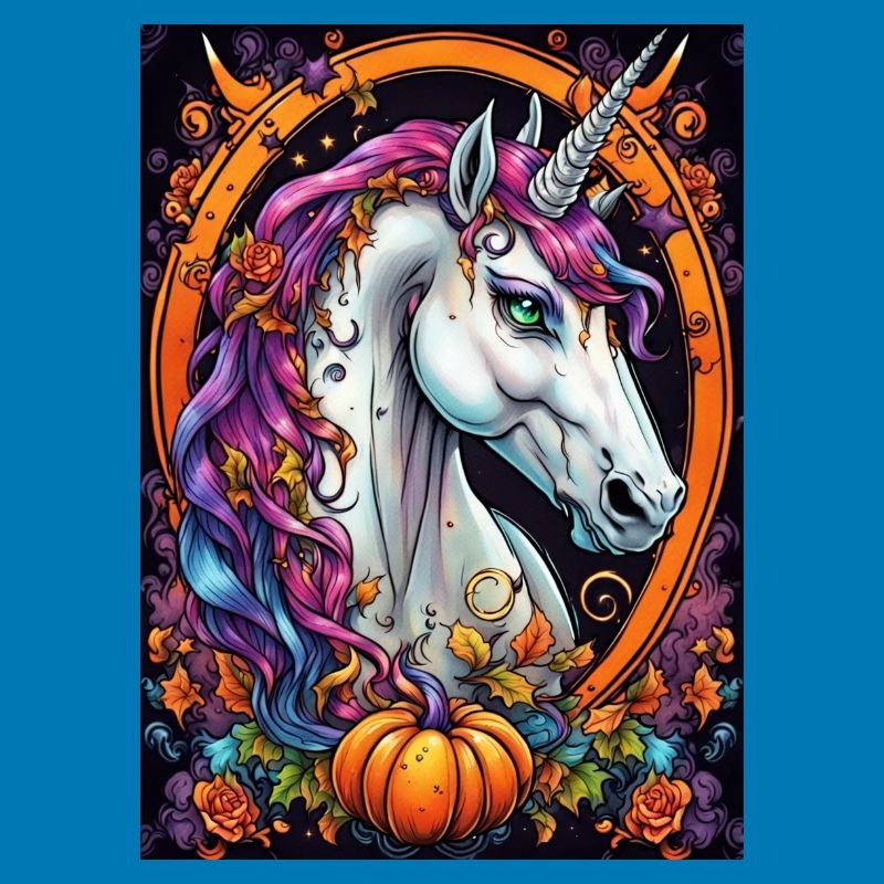 Farbtraum Unicorn im Herbstring