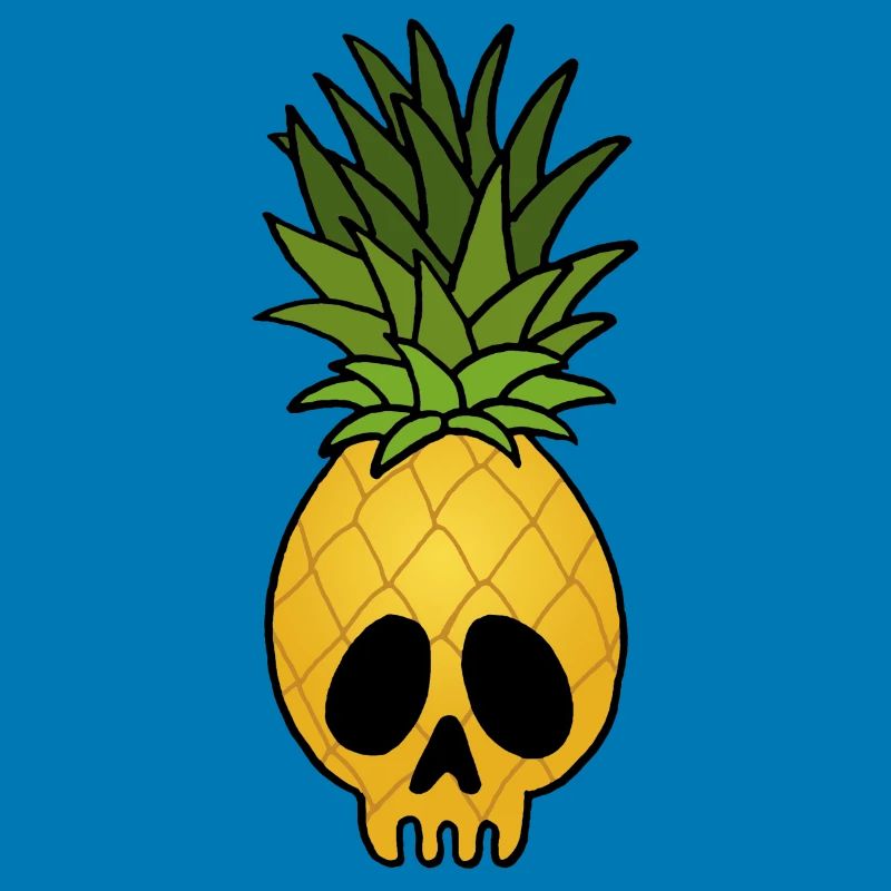 Ananas-Schädel