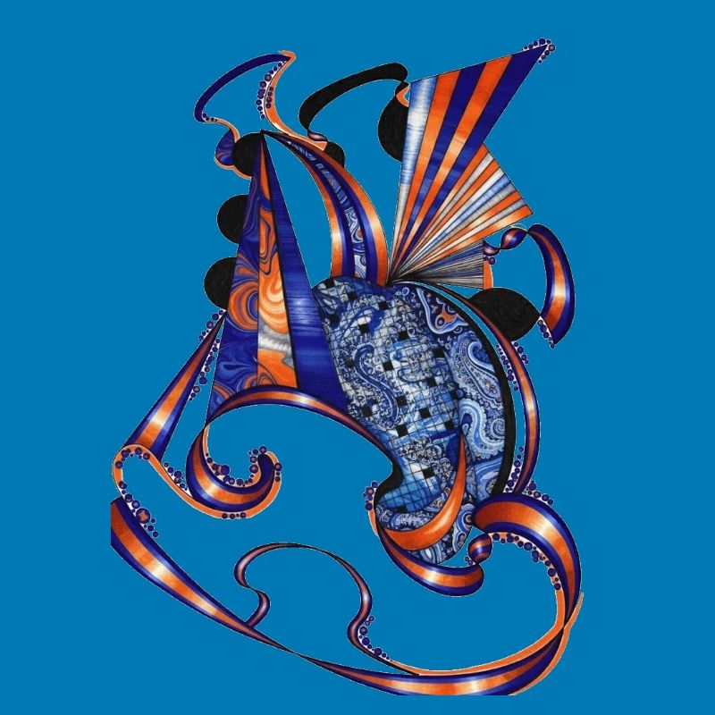 BlauOrange Stoffbänder