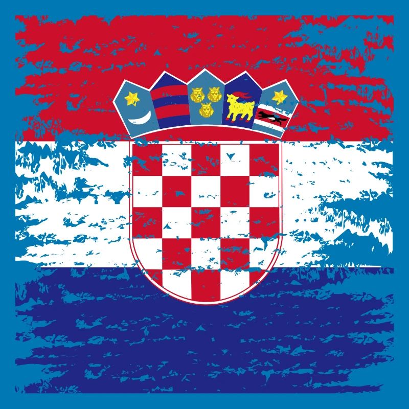 Authentic Croatian Flag Crest