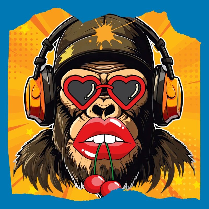 Monkey & Cherry