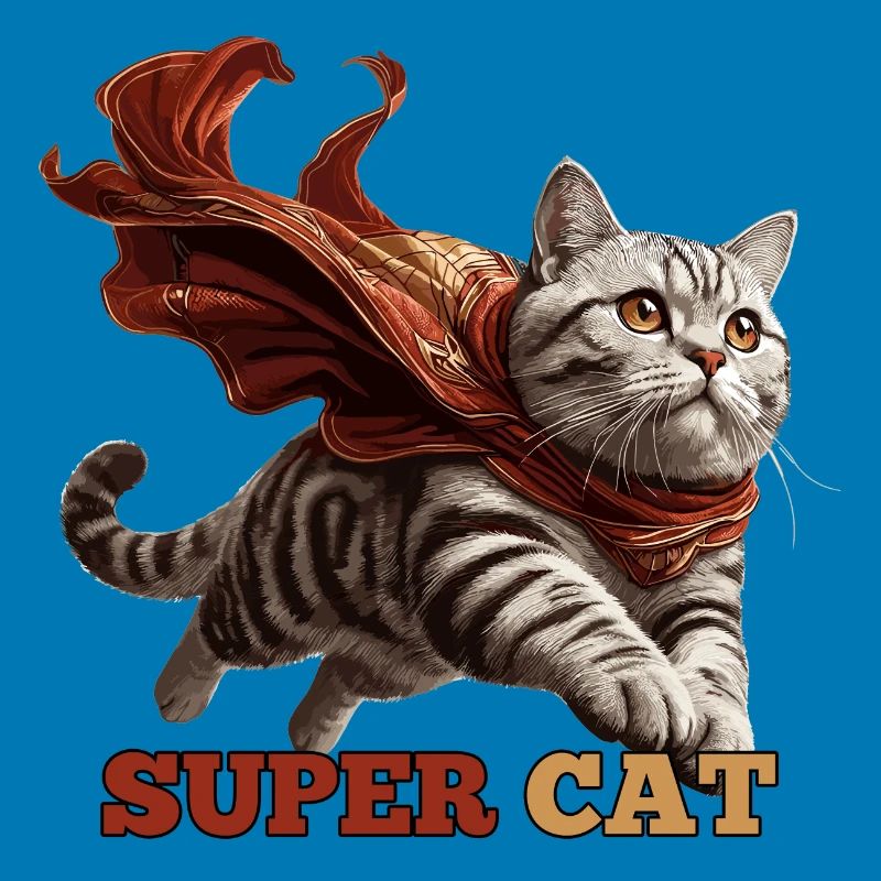 Super Katze Britisch Kurzhaar BKH getigert