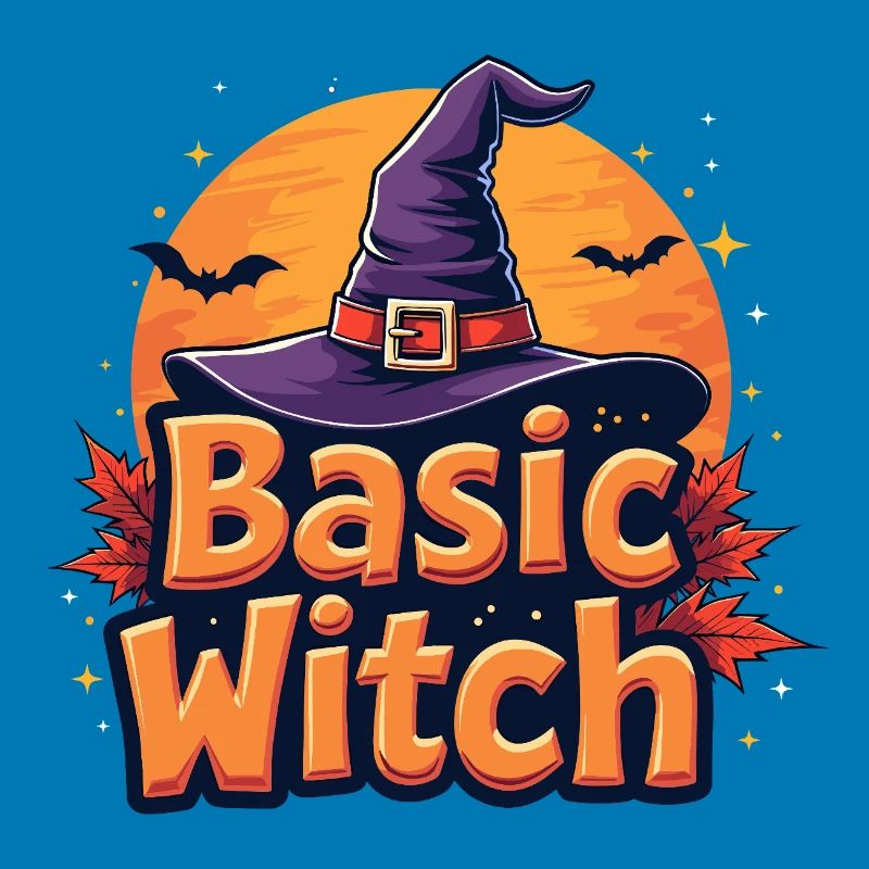 Basic Witch Halloween-Spruch