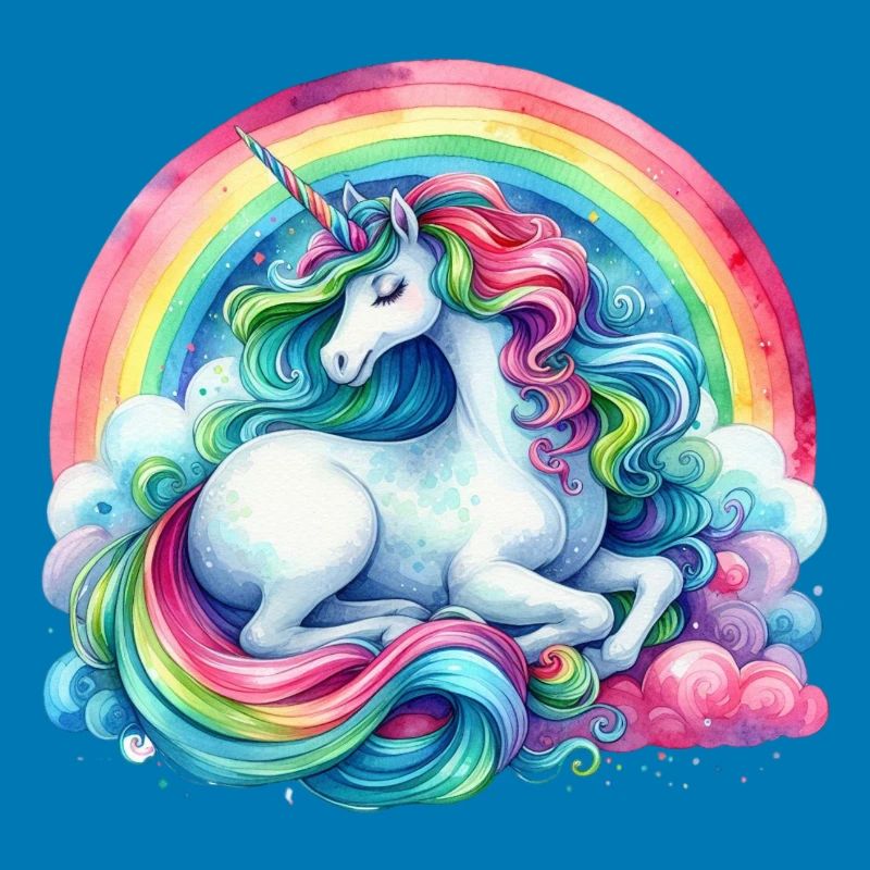 Regenbogen Traum Einhorn