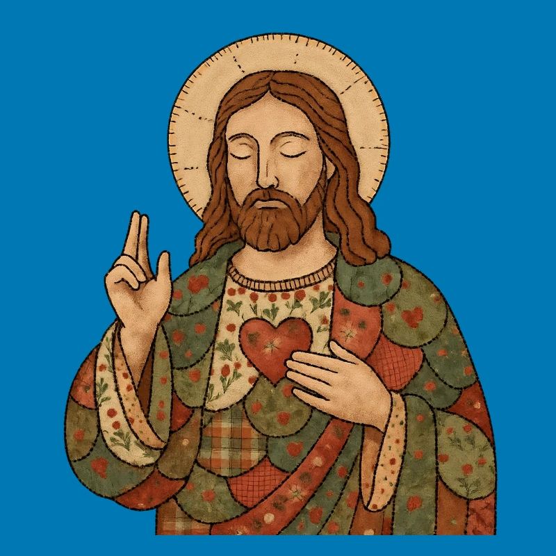 Patchwork de Noël Jésus