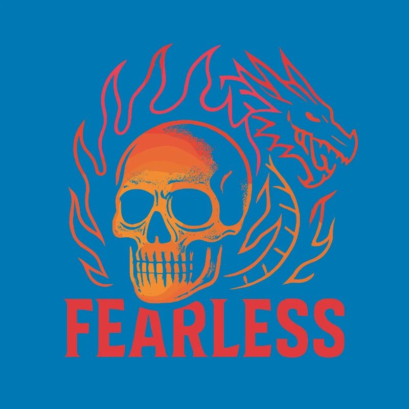 Flammenschädel Fearless