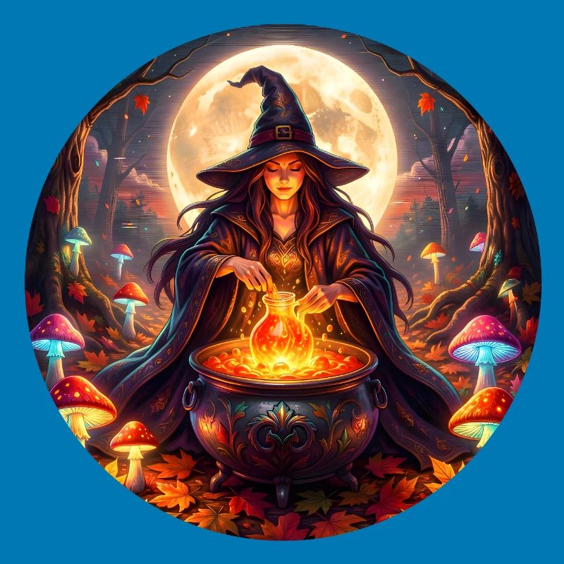 Moonlit Witch's Cauldron