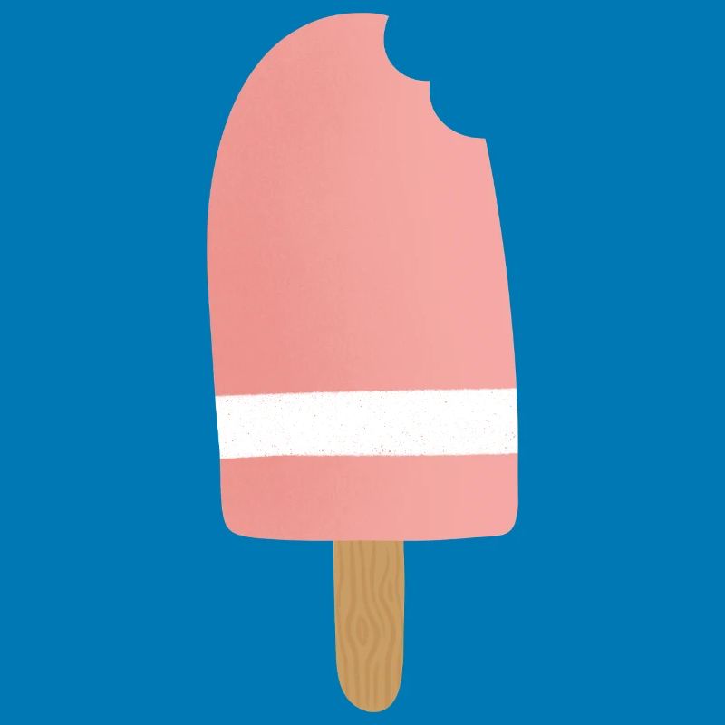 Gradient Pink Popsicle Bite