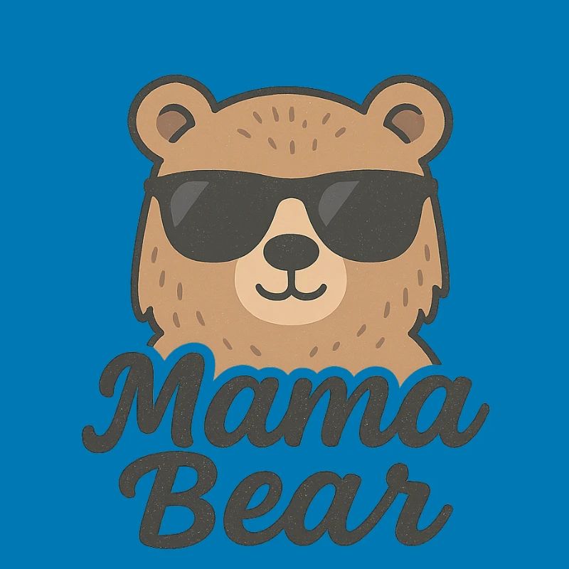 Mama Bär Dunkle Brille