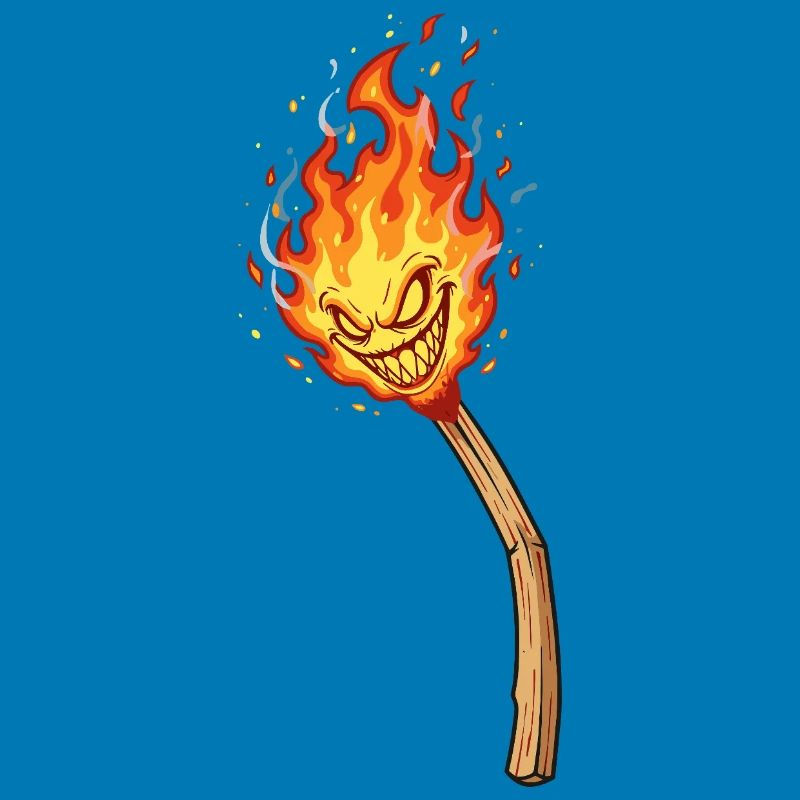 Lodernder Flammenkobold