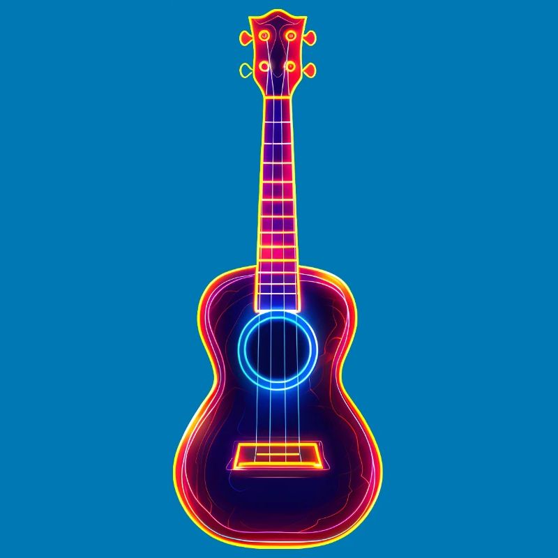 Retro Ukulele Synthwave