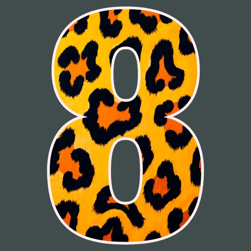 Leopard 8 Print