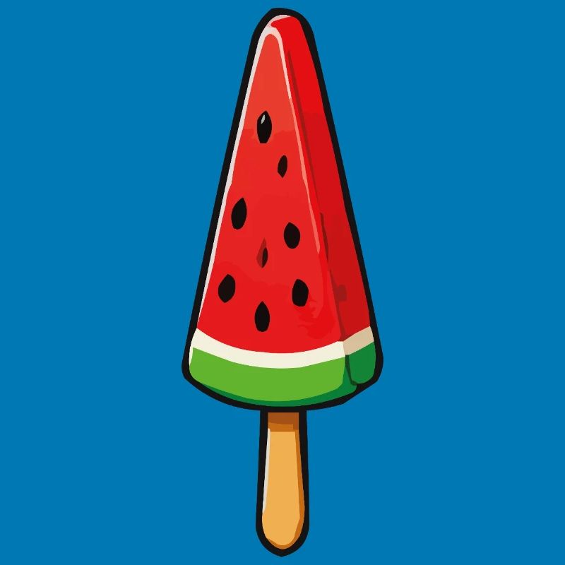 Glaces à la pastèque