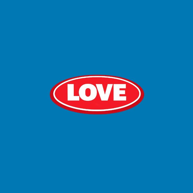 Cooles Stylisches Love Logo