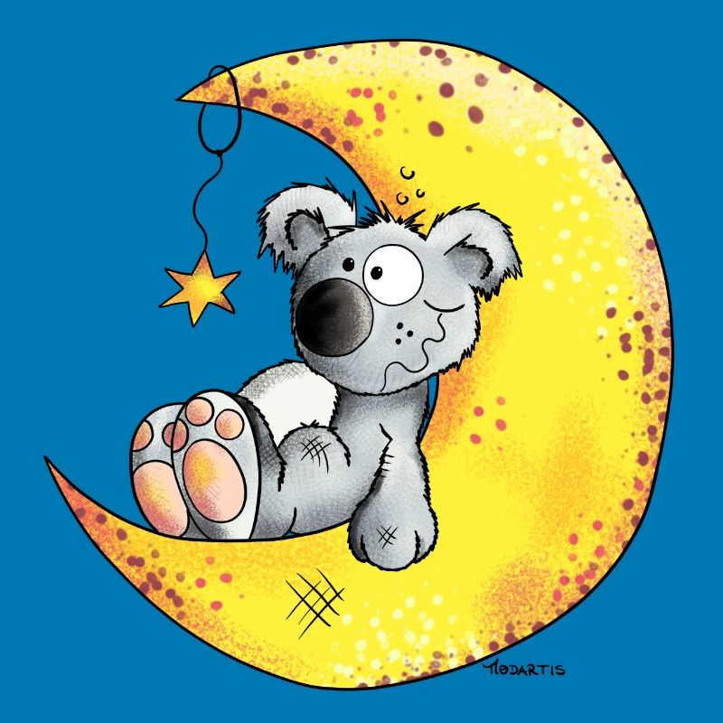 Koala im Mond