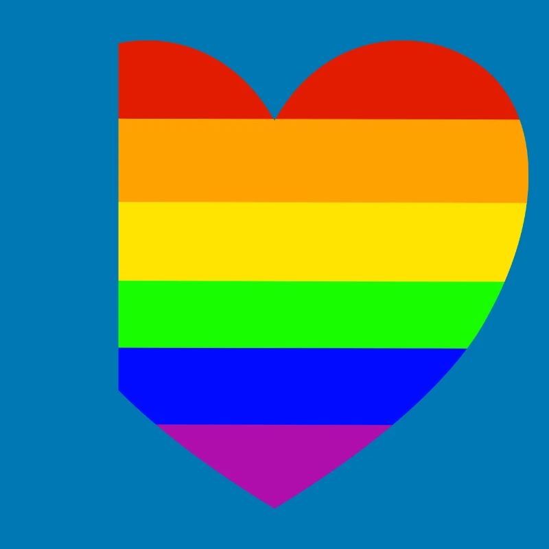 Regenbogenherz Pride Design