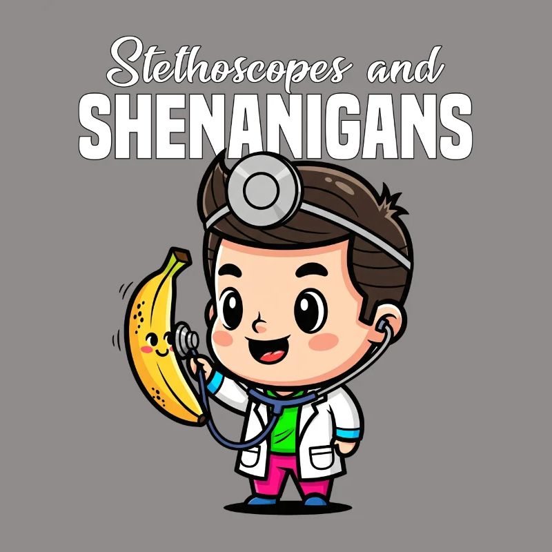 STETHOSCOPES AND SHENANIGANS - DOCTOR GIFT
