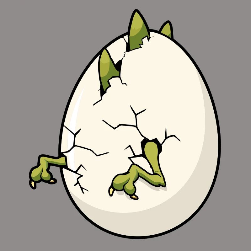 Cracked Egg Bloom Easter