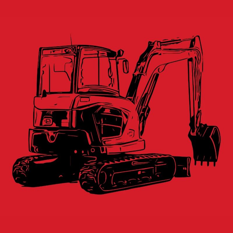 Kleiner Bagger