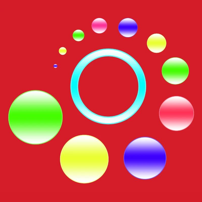 Neon Orbit Ringburst