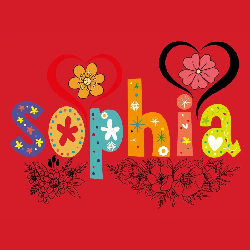 Personalized Sophia Name