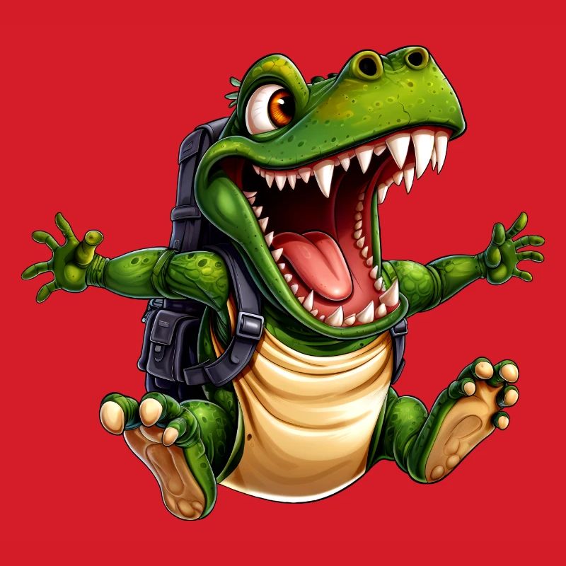 Crocodiles Hiking / Mountaineering Crocodile