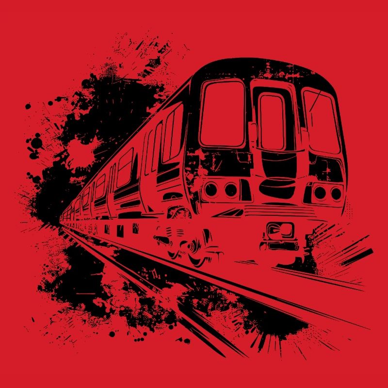 Train Paint Blobs